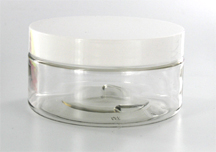 Jar, PET, clear, 8 oz., 89/400